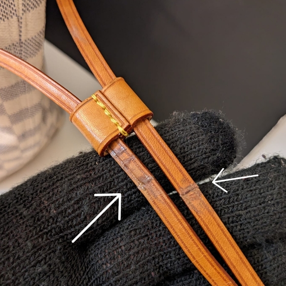 💎Authentic💎 Louis Vuitton Neverfull MM white Damier Azur - Picture 13 of 16